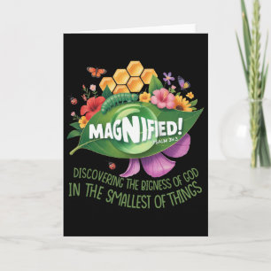 Cartão Aventura Vbs 2025 dos Insetos Mais Pequenos Amplif