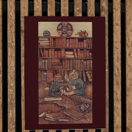 Cartão Aventuras na Biblioteca