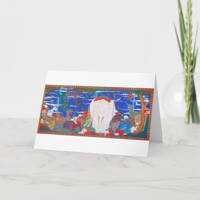 Cartão Aves, Animais e Plantas Flores (Direita)Jacuchu (Frente)