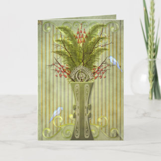 Cartão Aves de uma pena (Cartão de Vazio)