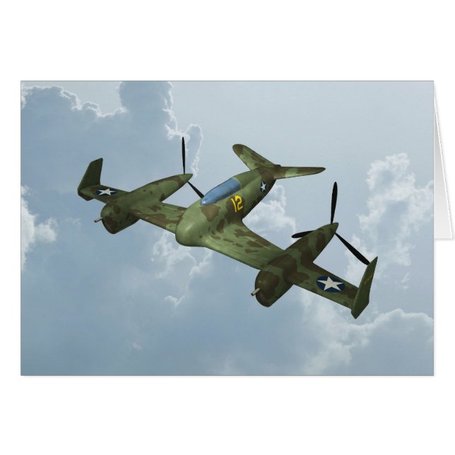 Cartão Avião (Frente Horizontal)