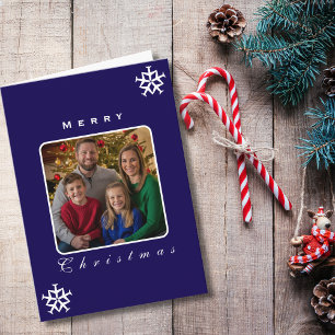 Cartão Avião de Natal Floco de Neve Foto Engraçado Aviaçã