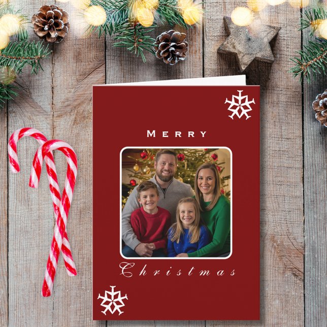 Cartão Avião de Natal Floco de Neve Foto Engraçado Aviaçã (Criador carregado)