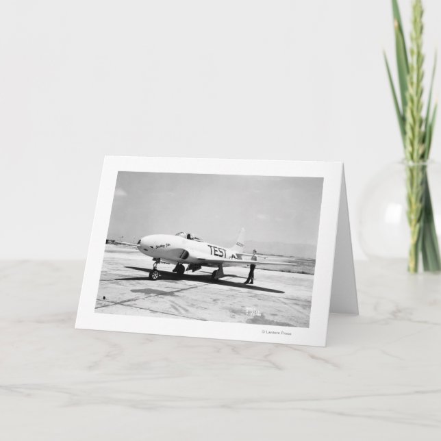 Cartão Avião P-80A bloqueado (Frente)