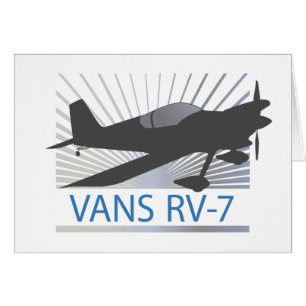 Cartão Avião Vans RV-7