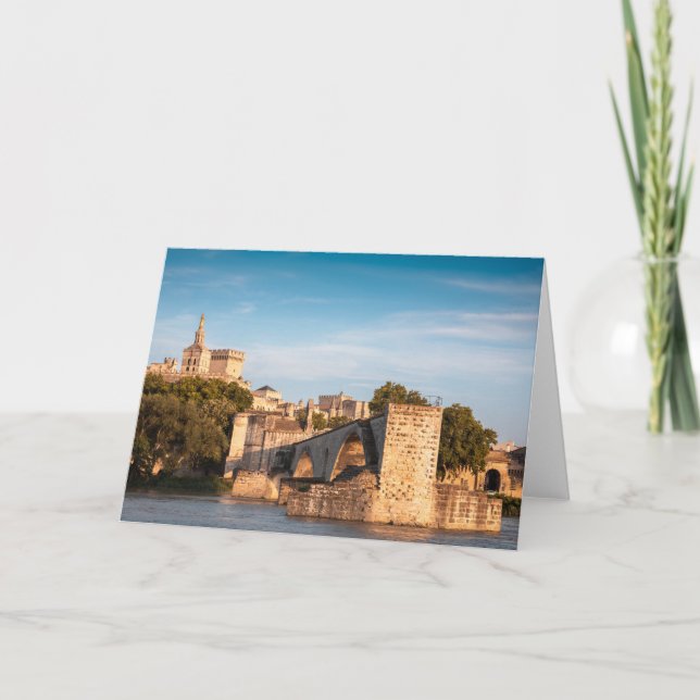 Cartão Avignon Bridge França (Frente)