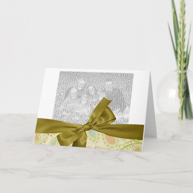 Cartão Avisadores de fotos de casamento (Frente)