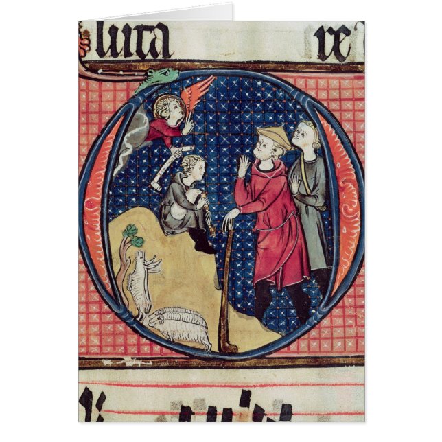 Cartão Aviso aos pastores (Frente)