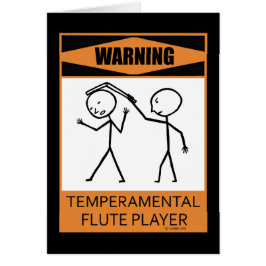 Cartão Aviso! Leitor de Fluxo Temperado