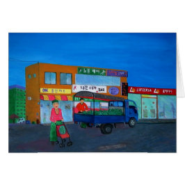 Cartão Avó Coreana