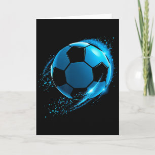 Cartão Avô de futebol de um jogador de futebol Avô Nós F