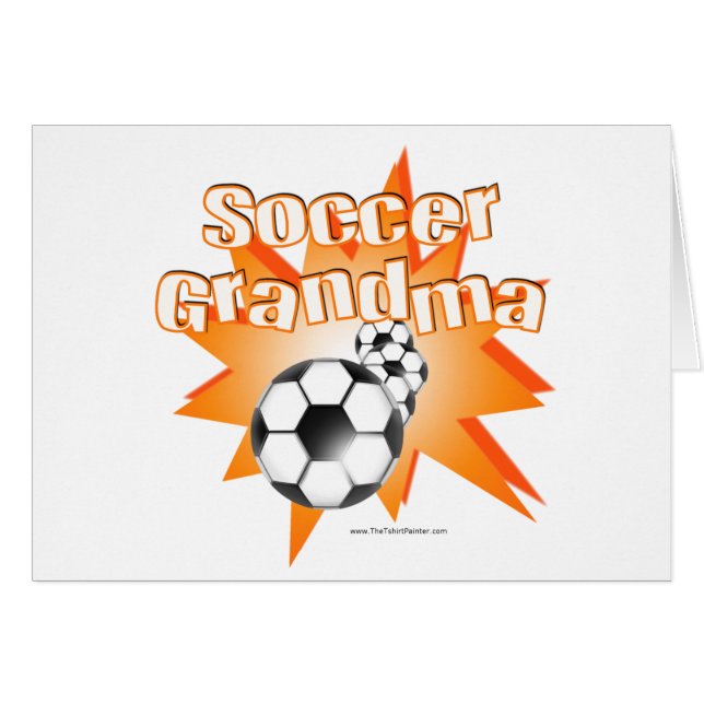 Cartão Avó do Futebol (Frente Horizontal)