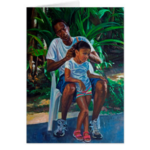 Cartão Avô e criança 2010