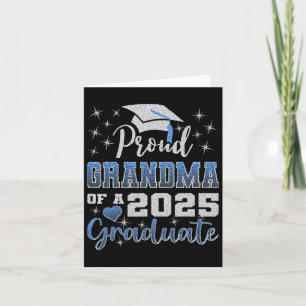 Cartão Avó Super Orgulhosa Da Formatura De 2025 Família I