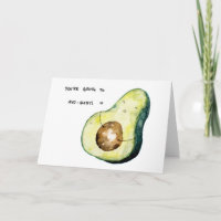 Avobaby Food Pun Congratulations Greeting Card