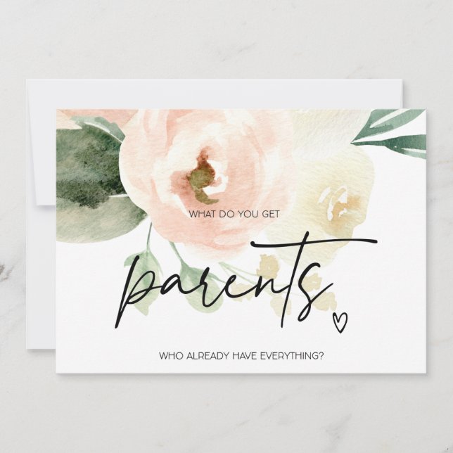 Cartão Avós Gravidez Revelam Pais Tendo Bebê (Frente)