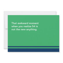 Awkward Moment Birthday Card - A Qualquer Ano de 5