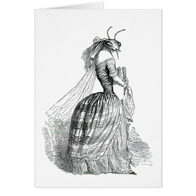 Cartão Azáfama do inseto (Frente)