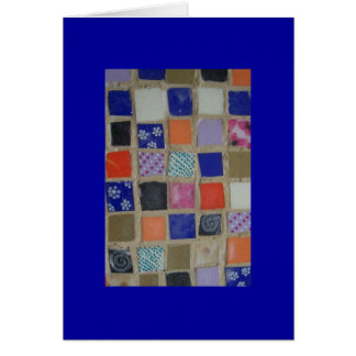 Cartão Azuis de Washday