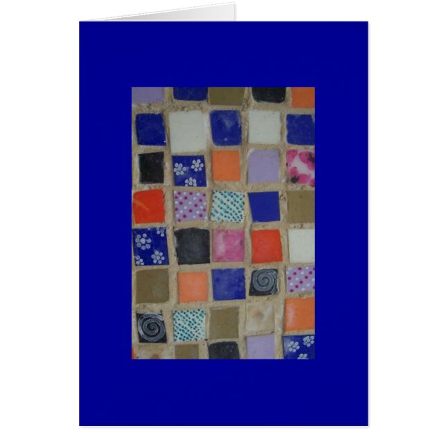 Cartão Azuis de Washday (Frente)