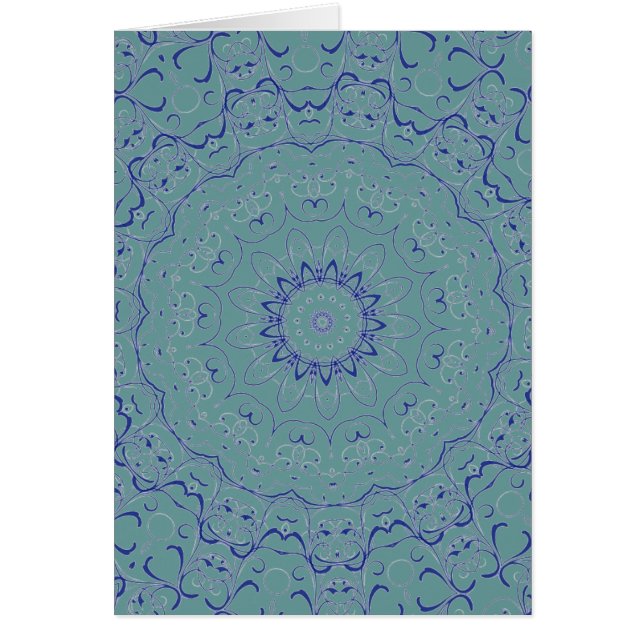 Cartão Azul (Frente)