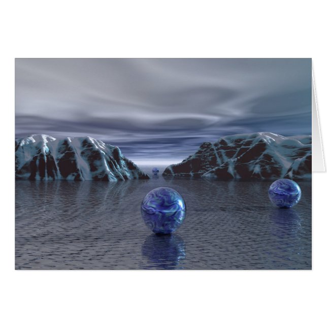 Cartão Azul (Frente Horizontal)