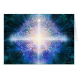 Cartão Azul 3 2012 da mandala