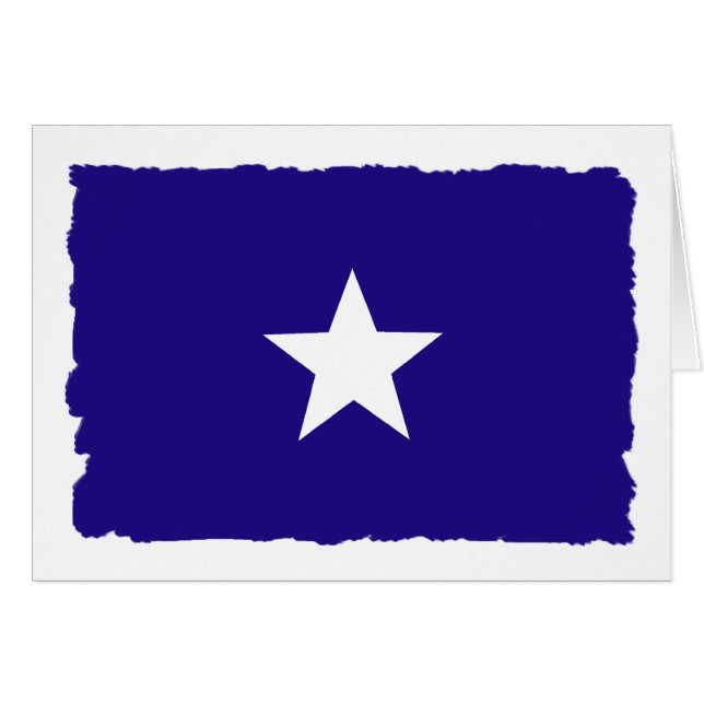 Cartão Azul Bonnie (Frente Horizontal)