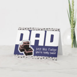 Cartão azul do Dia dos Pais ou aniversário do Papa