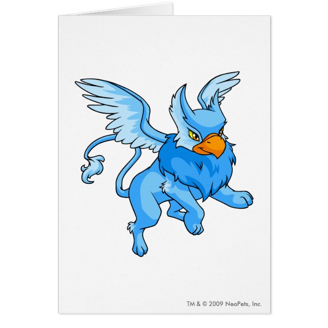 Cartão Azul do Eyrie (Frente)