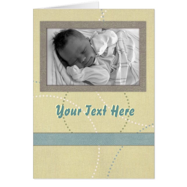 Cartão azul e amarelo (Frente)