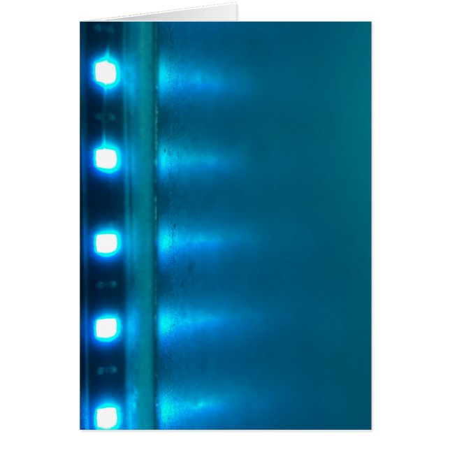 Cartão Azul elétrico (Frente)