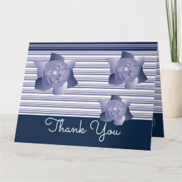 Cartão Azul escuro e claro