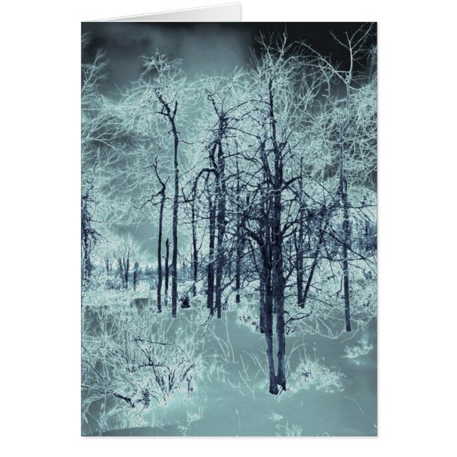 Cartão Azul-gelo (Frente)