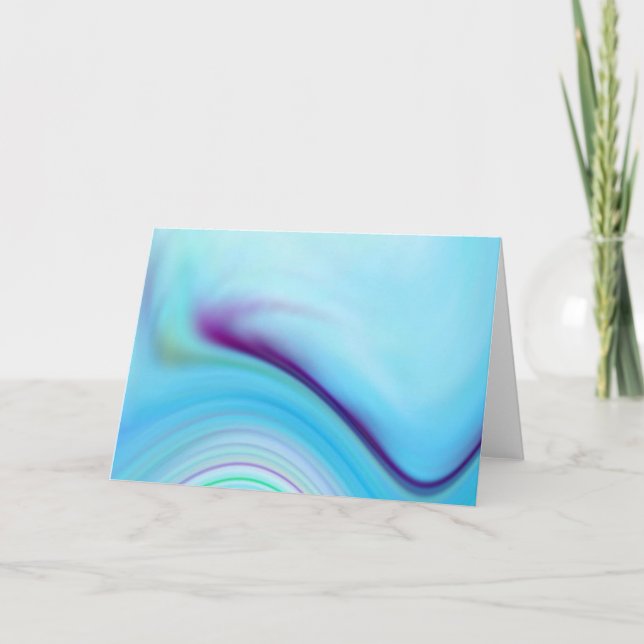 cartão azul III (Frente)