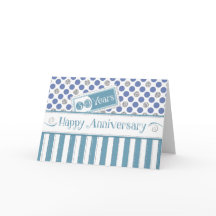 Azul Jade de 30 Anos de Aniversário do Funcionário