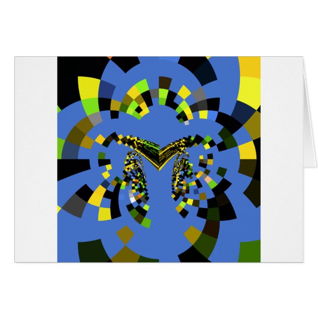 Cartão Azul M (Frente Horizontal)