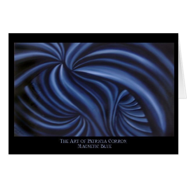 Cartão Azul magnético (Frente Horizontal)