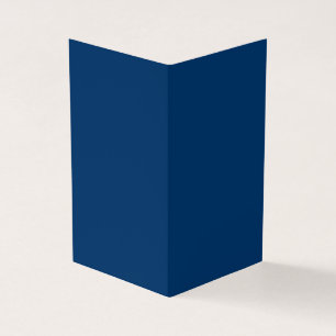 Cartão Azul-Meia-Noite Dobrado