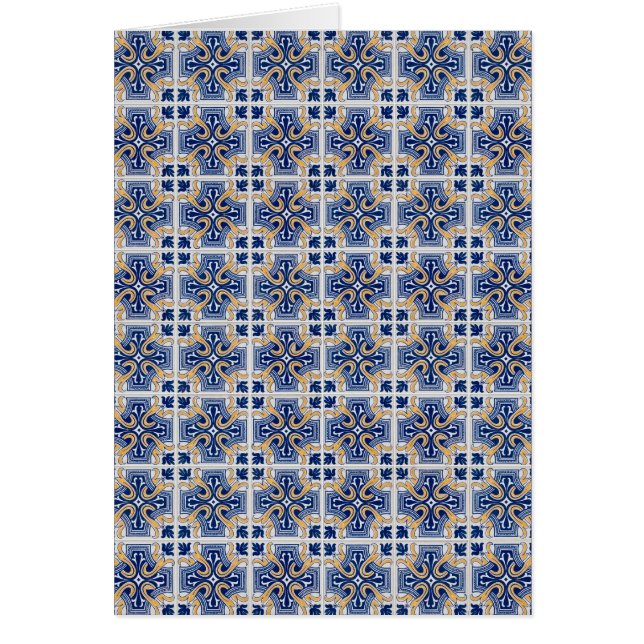 Cartão Azulejos (Frente)