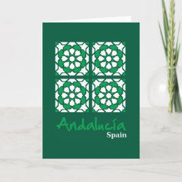 Cartão Azulejos Andaluzes 2