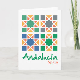 Cartão Azulejos Andaluzes 4
