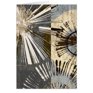 Cartão Azulejos de explosão I