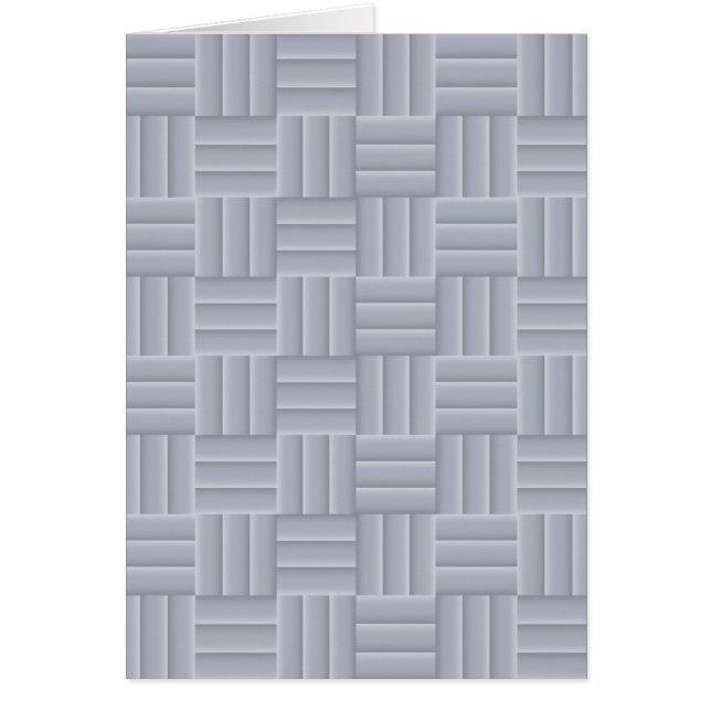 Cartão azulejos de mosaico de cinza (Frente)