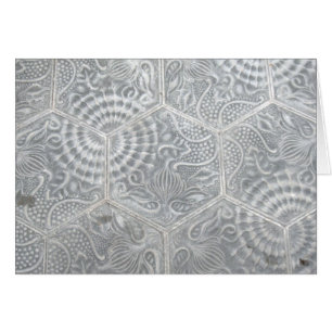 Cartão azulejos do passeio de g/nc Barcelona Barcelona