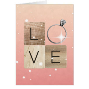 Cartão Azulejos L-o-v-e