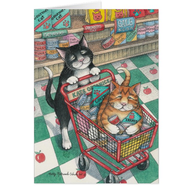 Cartão B & nota da compra de T #9 (Frente)