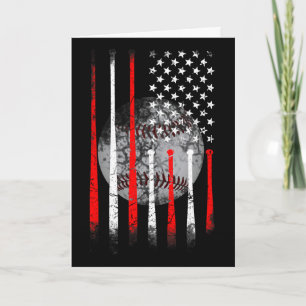 Cartão B Peixe 4 De Julho Bandeira Americana Patriótico P