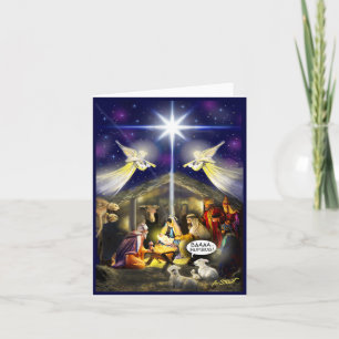 CARTÃO BAAA HUMBUG! -