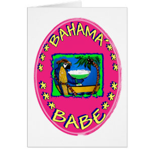 Cartão Baba das Bahamas